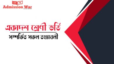 কলেজ ভর্তি বিজ্ঞপ্তি 2020
