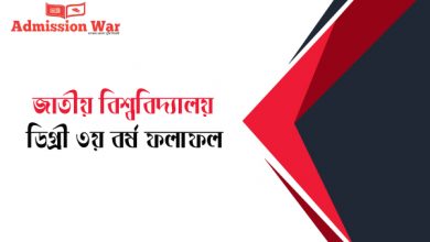 ডিগ্রী ৩য় বর্ষ ফলাফল 2019