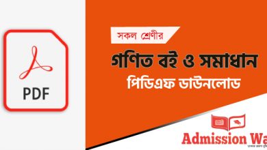 All Class Math Book & Solution PDF