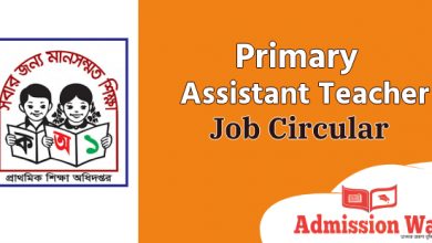 Primary Assistant Teacher Circular