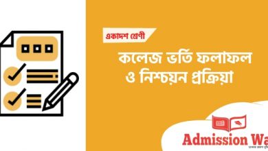 কলেজ ভর্তি ফলাফল 2020