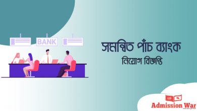 সমন্বিত পাঁচ ব্যাংক নিয়োগ বিজ্ঞপ্তি