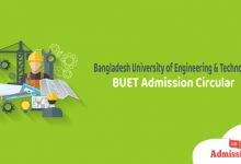 buet admission circular