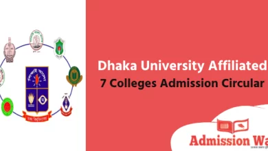 DU 7 college Admission Circular